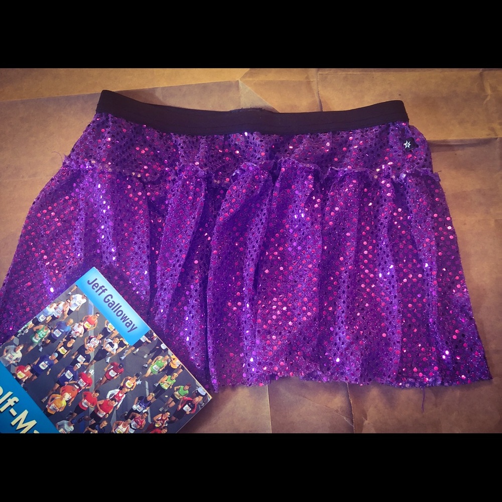 Purple Running Skirt